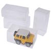 2/5Pcs 1:64 Car Model Display Box Transparent Protective Case Pvc Dust Cover Storage Holder