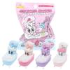 Santan Character Bath Ball, Esther Bunny, 1 Ball, Vanilla Scent, Bath Additives for Kids, Boys and Girls, Includes Toy, Schwatama