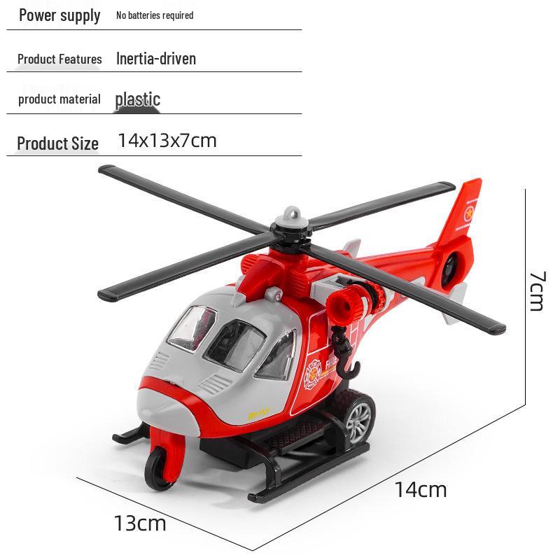 

TikTok Инфлюенсер Детские Мультяшные Инерционные Вертолет и Самолет Игрушки