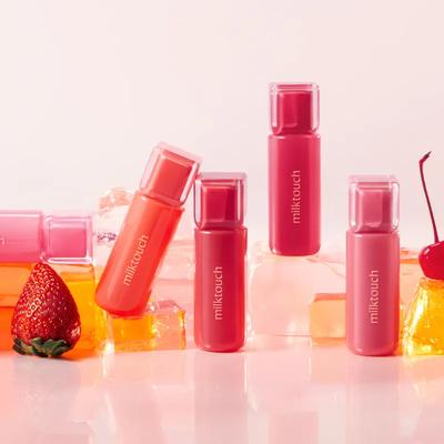 [Milk Touch] Jelly Fit Getönter Glow Lippen-Tint (10 Farben)