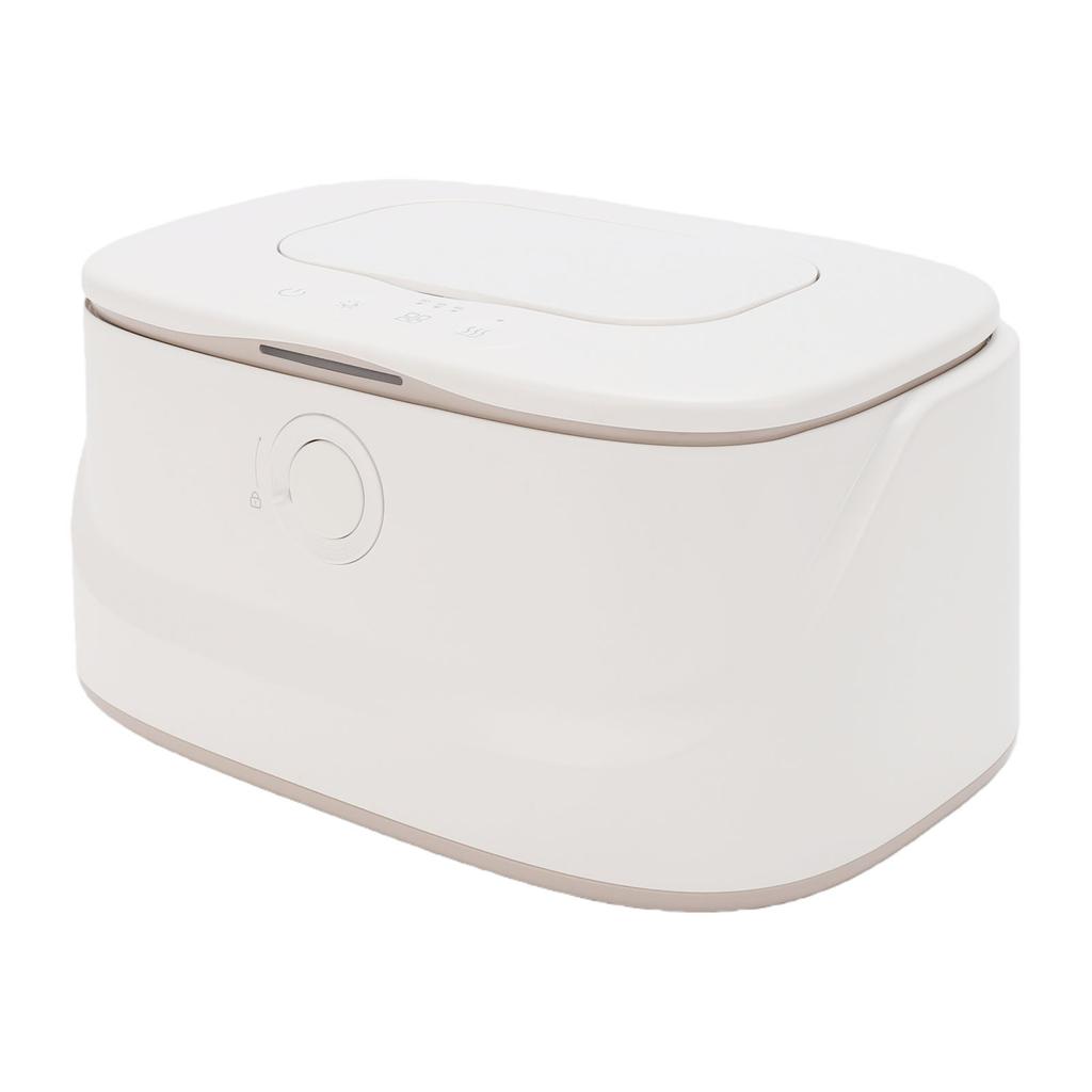 Wet Wipes Warmer Night Light Smart Adjustable Temperature Baby Wipes Heater White