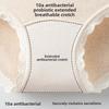 Ladies Spring and Autumn Lace Waist Soft and Comfortable 10A Bacteriostatic Pure Cotton Extended Crotch Breathable Briefs