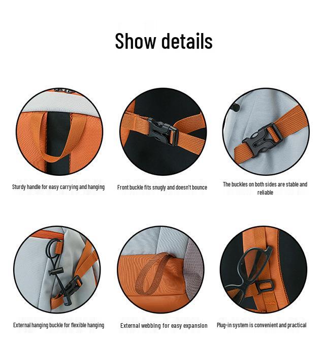 Multifunctional Hiking & Sports Backpack for Men and Women - Outdoor, Off-road, Double-shoulder Design