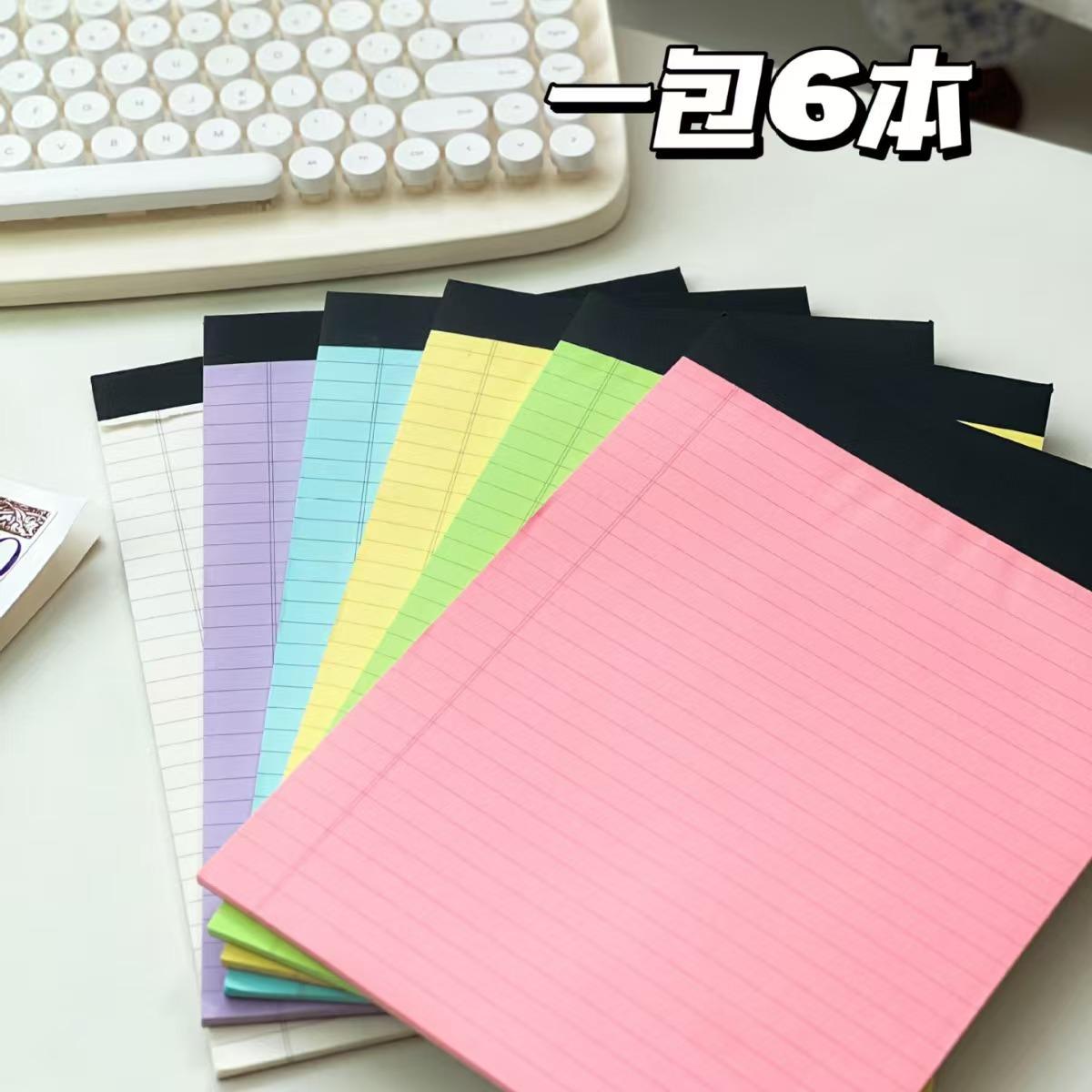 

Color paper book set, high value ins tearable note book, horizontal line memorandum notepad set