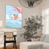 BuBu DuDu Cartoon Vintage Poster Klebende Retro Kraftpapier Aufkleber DIY Zimmer Bar Café Kawaii Raumdeko