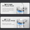 Automatic Pet Water Fountain with Filtration – Smart Flow Dispenser for Cats and Dogs