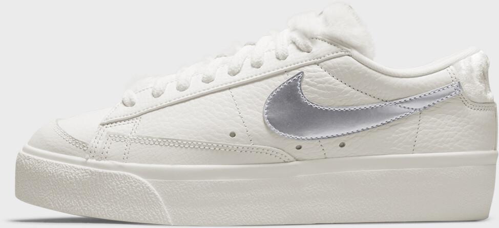 Sneakers Nike Blazer Low Platform Women Sail/metalic Silver