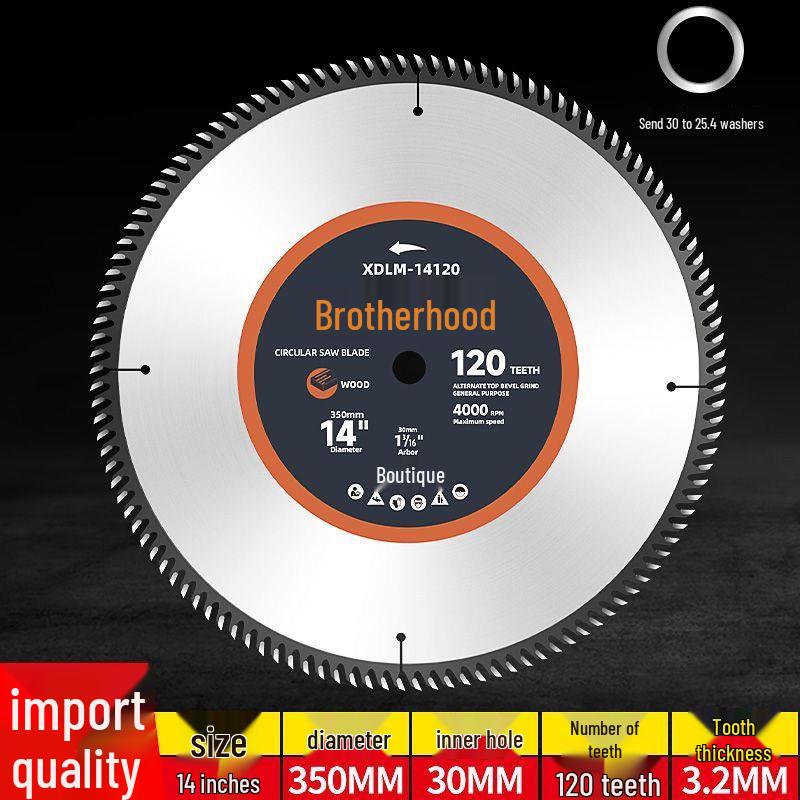 Imported Hard Alloy Circular Saw Blade for Wood and Table Saws