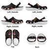 Summer Print EVA Casual Clogs for Women Men Ventilated Breathable Slip On Soft Sole Shoes Summer Sandals Daily Comfort Wear