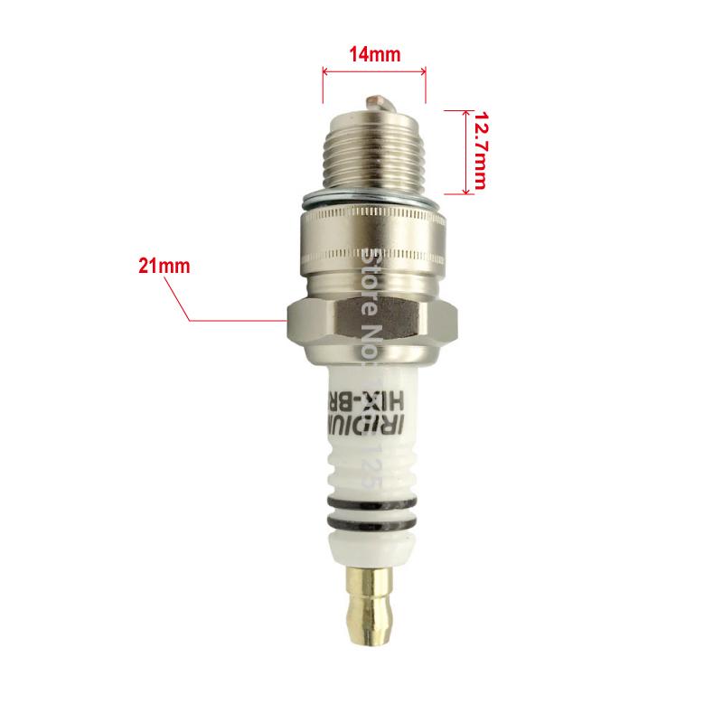 4pcs INT Iridium Spark Plug HIX-BR8 BR8HIX FOR BR8HS BR8HS10 BR8HV BR8HVX BR8HSA E8RTC IWF24 W24FS-GU W24FS-ZU W3AP BR8HS-10