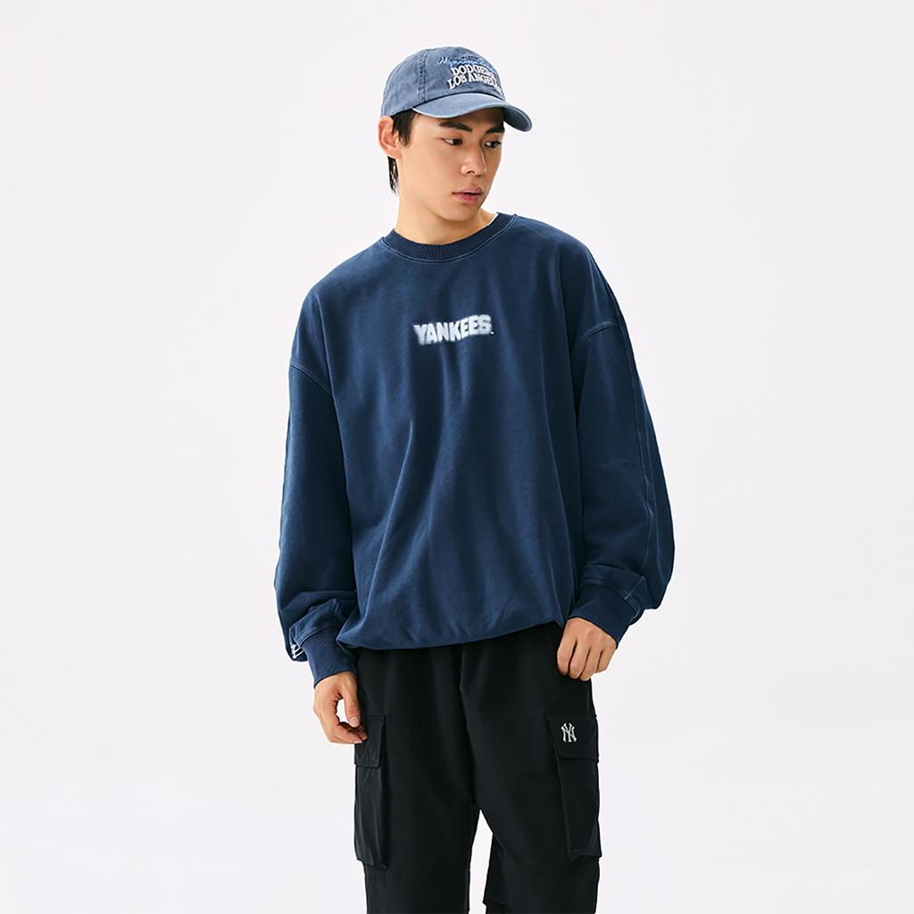 New MLB New York Yankees 25FW Sweatshirt Unisex 3AMTB1454-50NYL