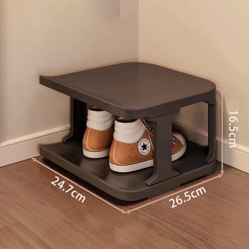 TikTok Compact Dustproof Shoe Cabinet: Space-Saving Multi-Layer Storage for Dorms and Hallways