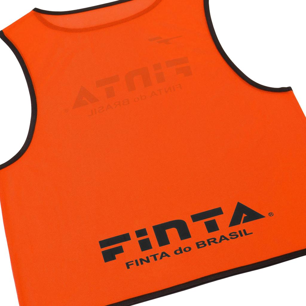 FINTA Soccer/Futsal Junior One-Size-Fit Sublimation Bib, No Number, FT3524 (6100) Orange