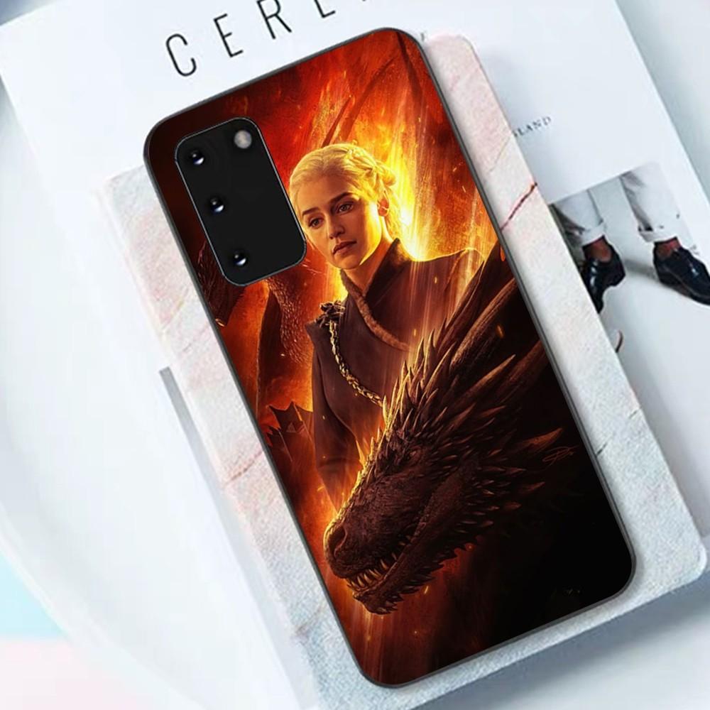 

Dragon Mother Thrones Phone Case For Samsung S 9 10 20 21 22 23 30 23 24 Plus Lite Ultra FE S10lite Fundas Samsung S21 plus