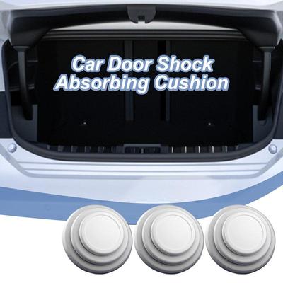 8pcs Door Shock Absorber Pads Buffer Bumper Pads Shock Absorption Sound Insulation Rubber Gaskets Adhesive Stickers
