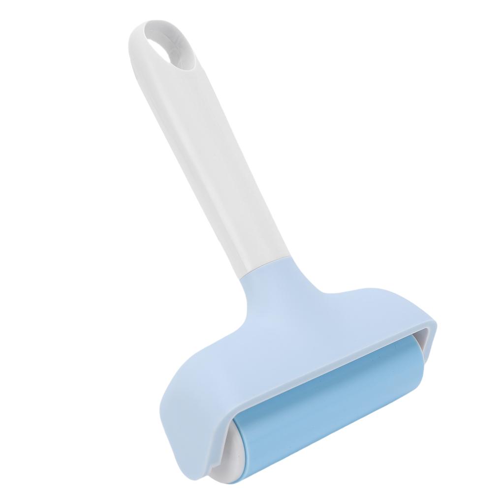 Roller and Tweezers Kit Hand Printmaking Roller for Leather Fabric Paper Wrinkle Bubble Removal