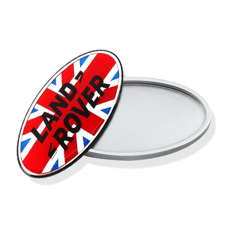 Akcesoria samochodowe Naklejka z emblematem 3D na przód i tył samochodu dla Land Rover SVR Discovery Velar Evoque Freelander Range Rover L322