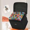 Double-Headed Children's Art Brush Marker - Alcohol Oil-Based, Black Rod, for Graffiti & Watercolor
