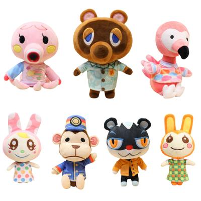 25/40cm  Animal Crossing Plush Stuffed Animal Figures KK Tom Judy Isabelle Plush Cute Wolf Anime Plush Kids Party Gift