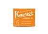 Kaweco Sunrise Orange Cartridge Ink Genuine Imported Product (6 cartridges) -
