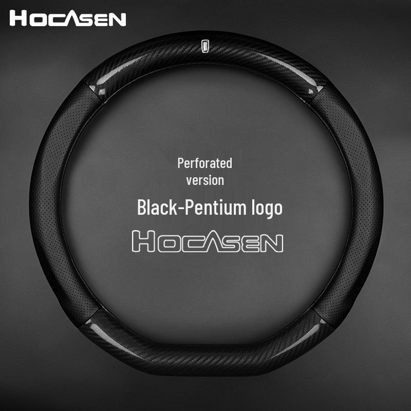 

Универсальная D-образная оплетка руля для Bestune T99, T77, B70, T33 - всесезонная совместимость 38cm