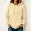 Women's Fashion Long Sleeve Hoodie Pullover Color Casual Top for Daily Wear