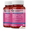 Carbamide Forte Probiotics Supplement 30 Billion for Women & Men - 60 Veg Capsules (Pack of 2)