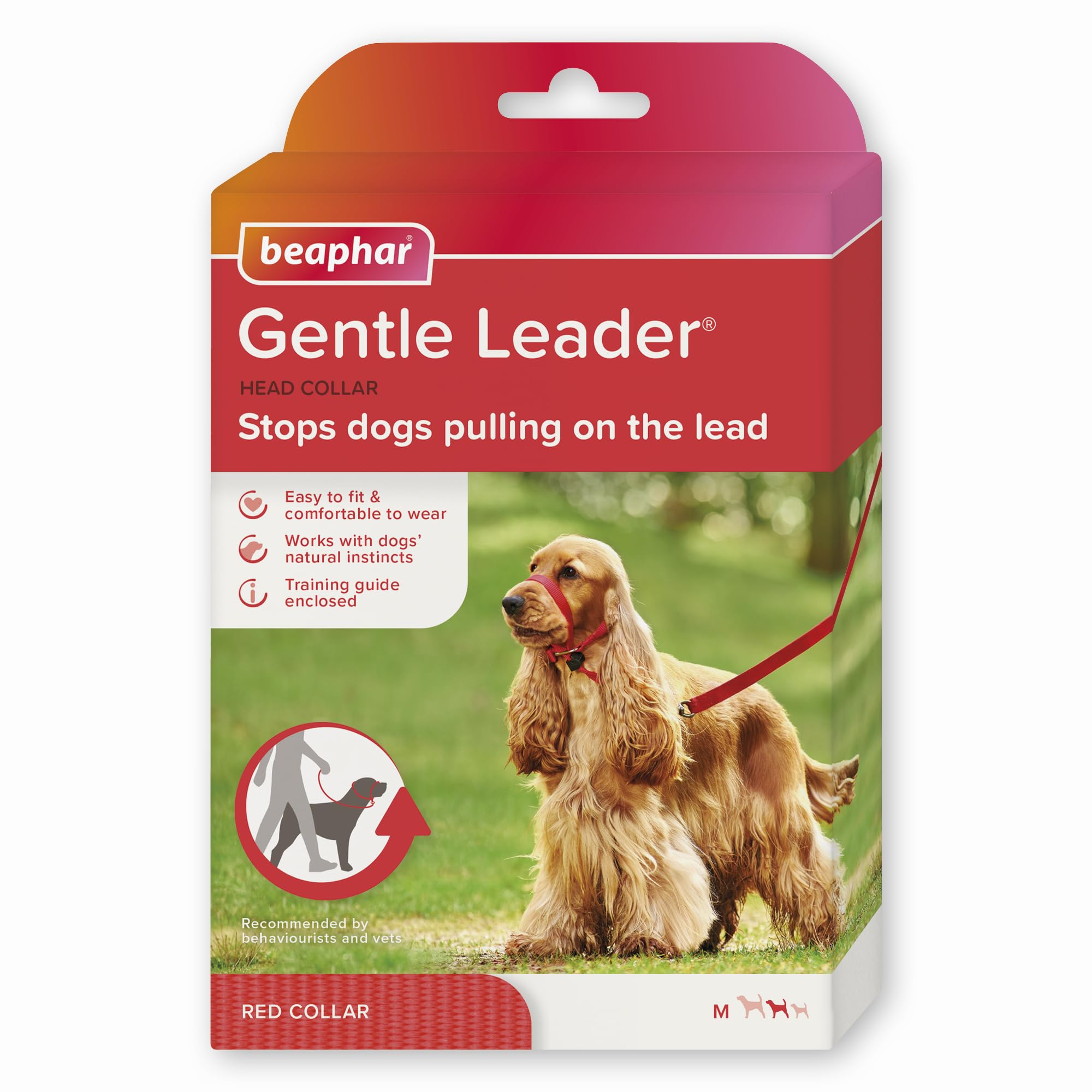 

Ошейник Beaphar Canac Gentle Leader красный (Размер средний) красный