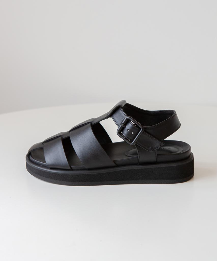Twvp Glody Fisherman Sandals Black