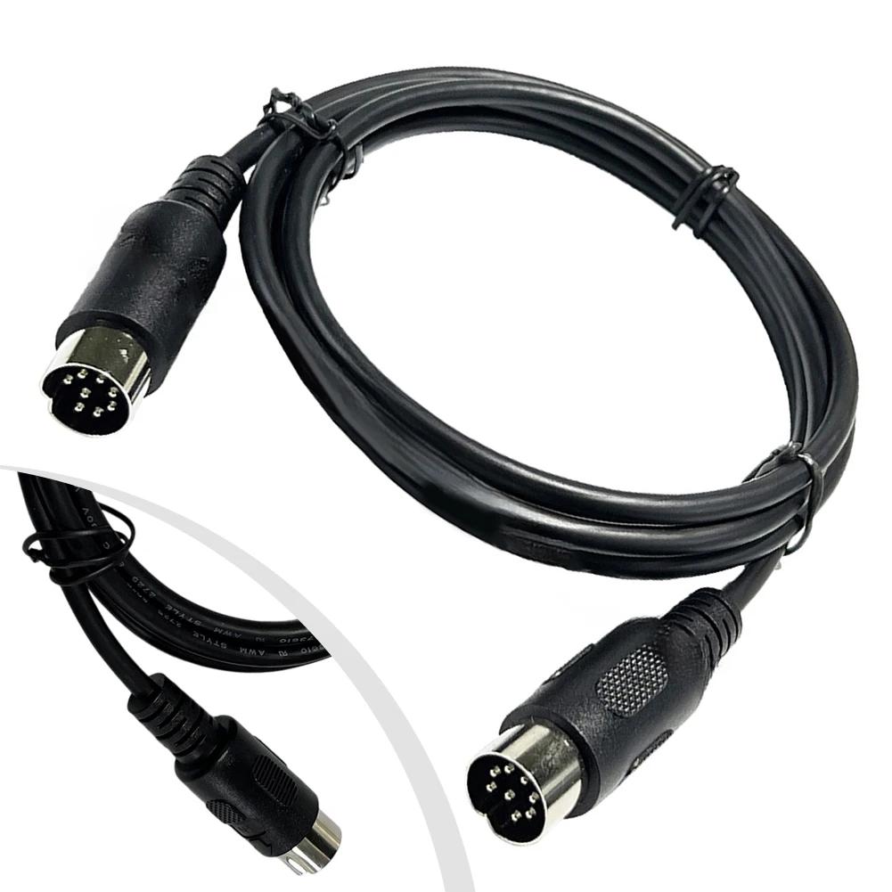 1,5 m langes 8-poliges DIN-Kabel (Stecker auf Stecker) für MIDI-Verlängerungsleitung, Signalanschlusskabel, Haushaltsstromversorgung