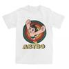 Astro Boy Vintage Anime Astroboy T-Shirts Men Novelty 100% Cotton Tees Crewneck Short Sleeve T Shirt Plus Size Clothing