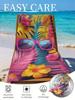 Tropical Sunglasses Beach Towel Single Sided 2D Print Soft Quick Dry Microfiber Beach Towel Pool Beach Travel Decor Vibrant Gift