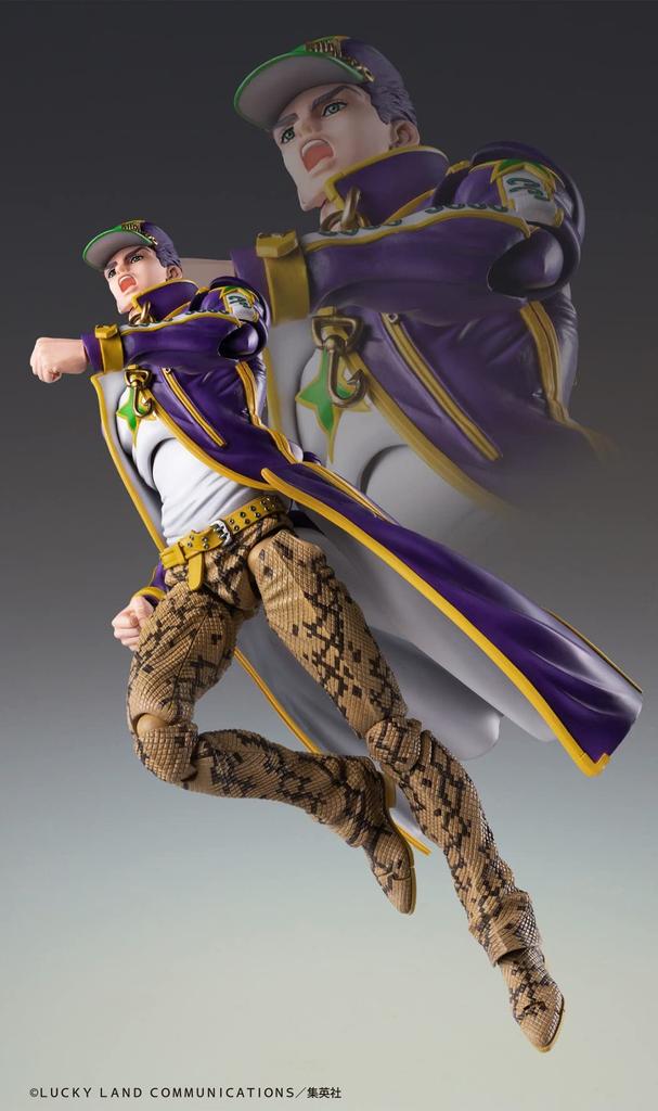 Super Action Statue "JoJo's Bizarre Adventure Part 6 Stone Ocean" [Kujo Jotaro] Cca. 170mm PVC & ABS & POM malovaná akční figurka