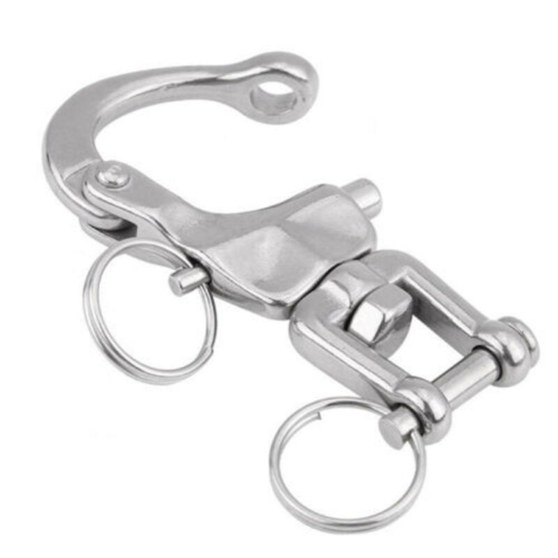 316 Stainless Steel Spring Shackle Suitable for Boats Jet Skis & Yachts Secure Connection with High Corrosion Resistance