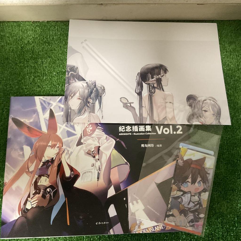 [USED] Arknights Commemorative Art Book Illustration Collection Vol. 1-3 Arknights Official Foreign Book Chinese