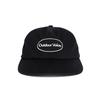 OVALES LOGO 5-Panel-Kappe (SCHWARZ)
