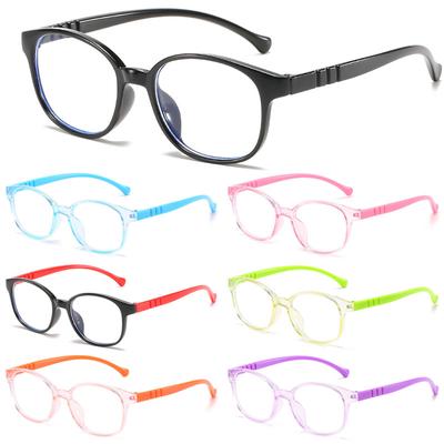 Occhiali Occhiali da vista Corsi online Vendita calda Lenti trasparenti Ragazze Comodi occhiali semplici Occhiali da vista per bambini di alta qualità per bambini Anti luce blu Ragazzi