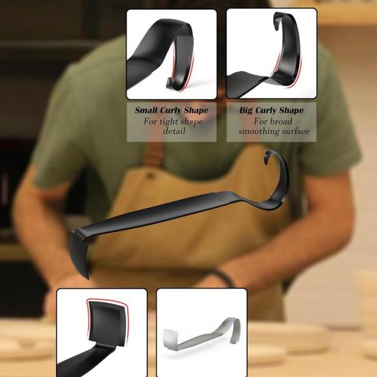 Pottery Trimming Tool High Durability Rust-Resistant Multipurpose DIY Double Ended Ceramic Clay