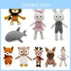 Handmade Crochet Amigurumi Plush Doll Collection Adorable Animal Characters In Soft Pp Cotton