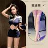 Uniform Seduction Sexy Hot Policewoman Lingerie Cosplay Free Stewardess Skinny Hip Wrap Suit