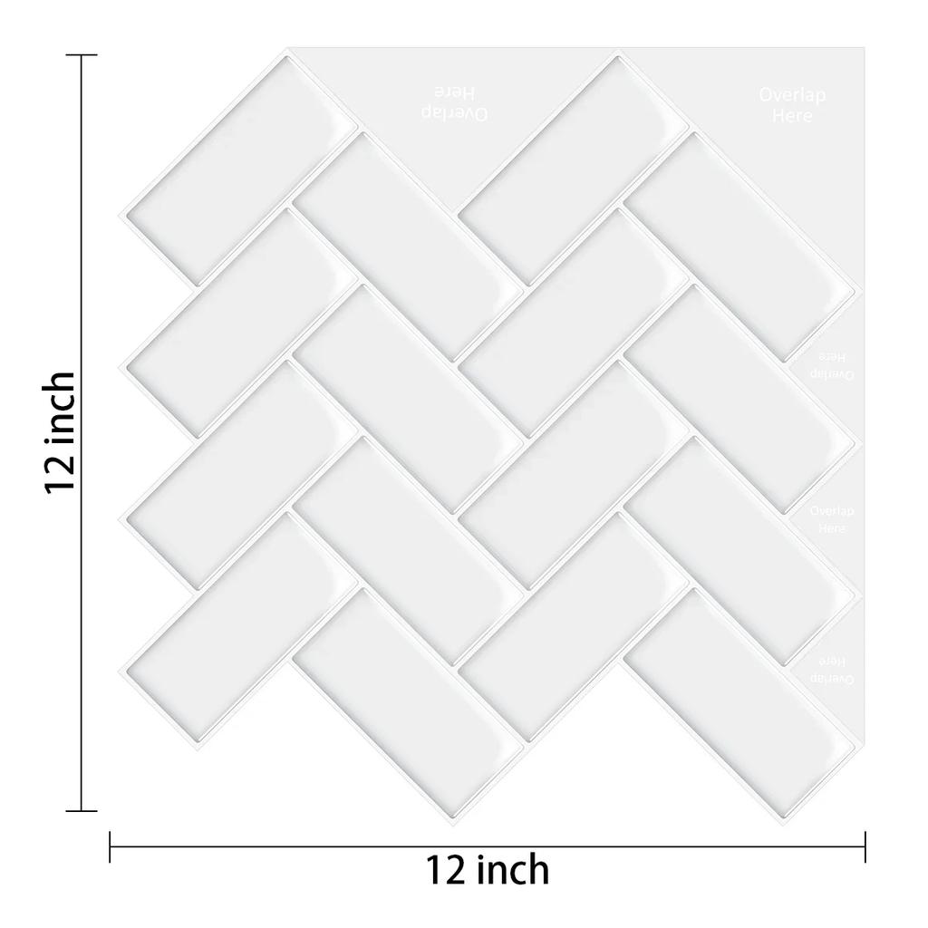 1/10Pcs 3D New waterproof Foam Ceiling Wall Stickers Square Wall Covering Self Adhesive Wallpapers For Kid's Room Living Room