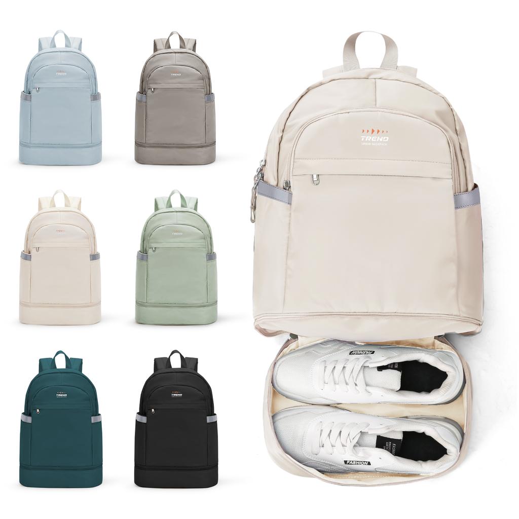 Small Gym Backpack For Women Waterproof Backpack With Shoe Compartment Lightweight Travel Backpack Sports Backpack Large Gym Bag