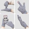 Cold Weather Stretchable Gloves Fleece Liner Gloves Screen Touch Windproof Hand Protections Handwear For Daily Wear
