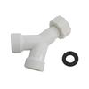 Adapter Y-Verteiler Verbinder Spülmaschinenablaufrohr Spüle