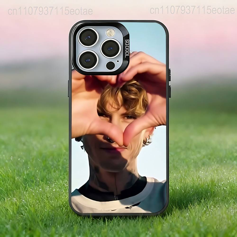 

Singer MGK LOST A-AMERICANA Phone Case For iPhone 17,16,15,14,13,12,11,Pro,Max,Plus,E,Air,Mini Black Tpu IMD Cover iPhone15plus