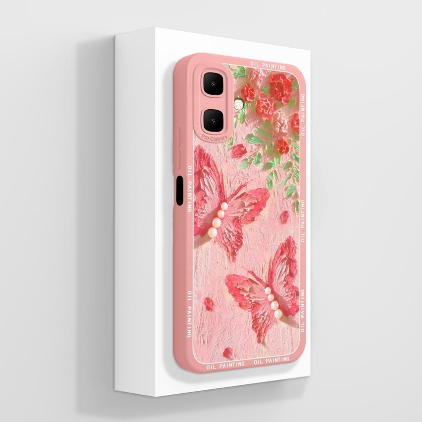 For Infinix Smart 10 7 9 8 Zero 30 40 Shockproof Silicone Bumper Phone Bags Fashion Astronaut Pattern Liquid Silicone Anti Slip Shell For Infinix Case