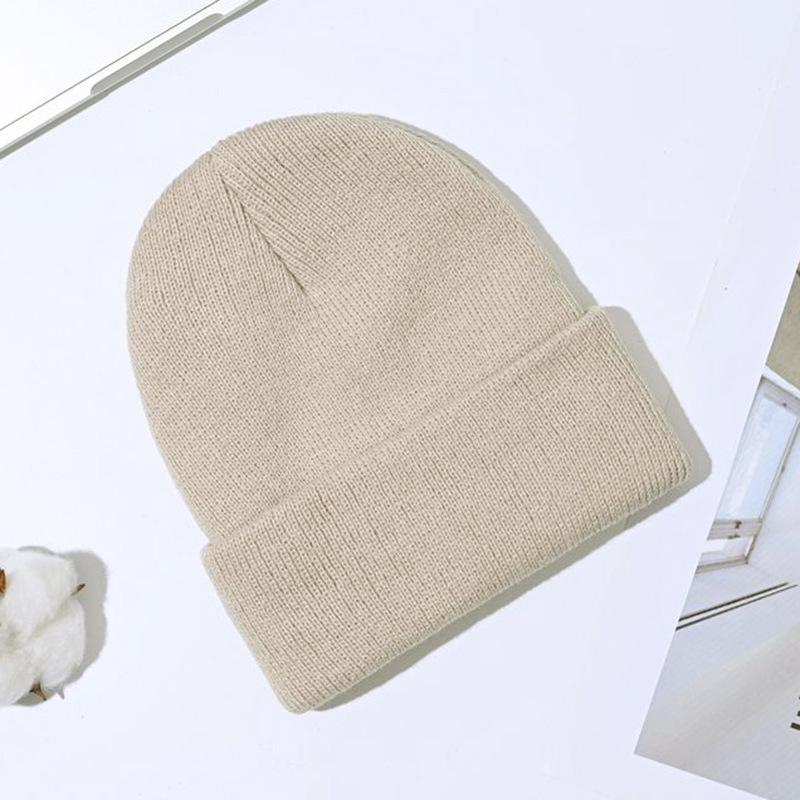 In Stock 0-3 Year Old Infant Knitted Hats Newborn Knitted Hats Cute Woolen Hats Autumn Winter Baby Woolen Hats