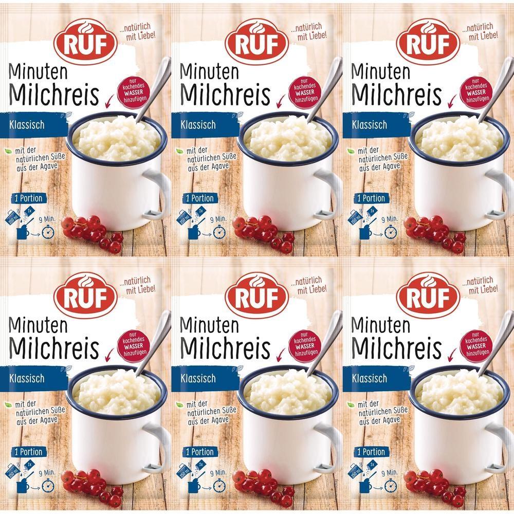 Classic Rice Pudding Cups 55g 6 pcs