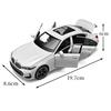 Heimanba BMW 3 Series LCI 1/24 Scale Diecast Model Car, H2561, White, Outlet Box