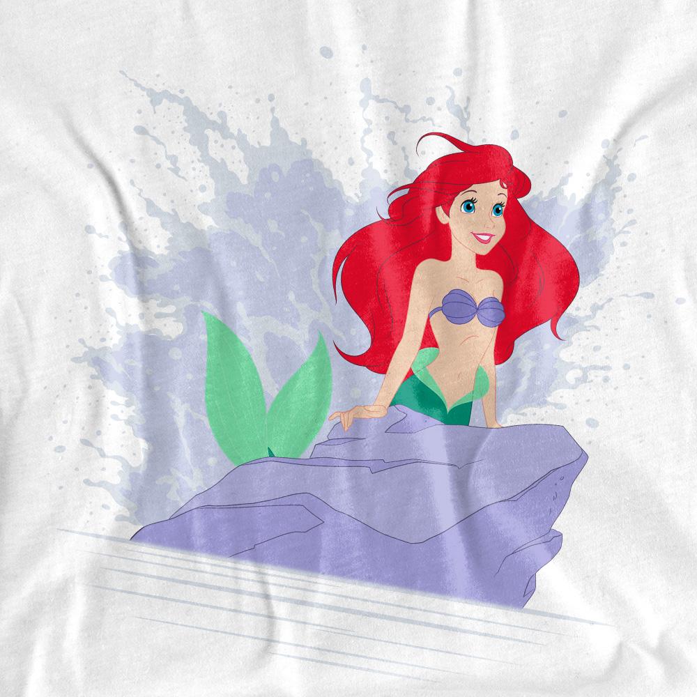 The Little Mermaid Unisex Adult Ariel Splash T-Shirt